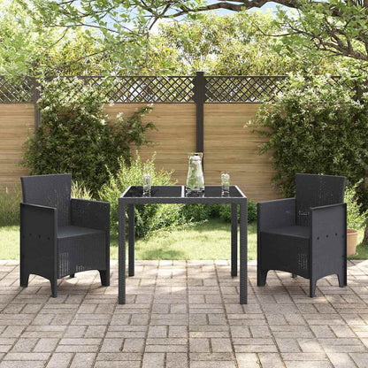 Gartenstuhl 2 pcs Anthrazit 53 x 49 x 85 cm PP