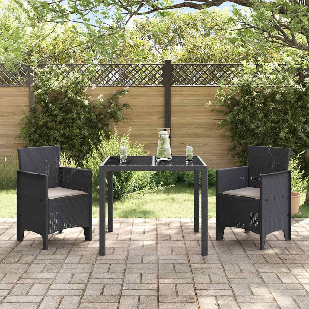 Gartenstuhl 2 pcs Anthrazit 53 x 49 x 85 cm PP