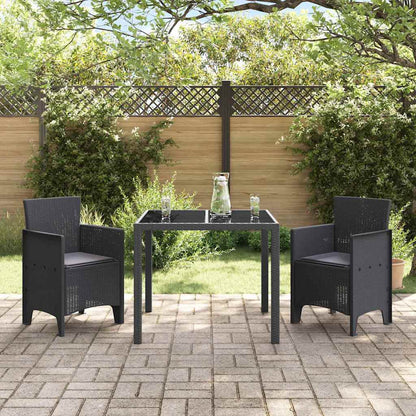 Gartenstuhl 2 pcs Anthrazit 53 x 49 x 85 cm PP
