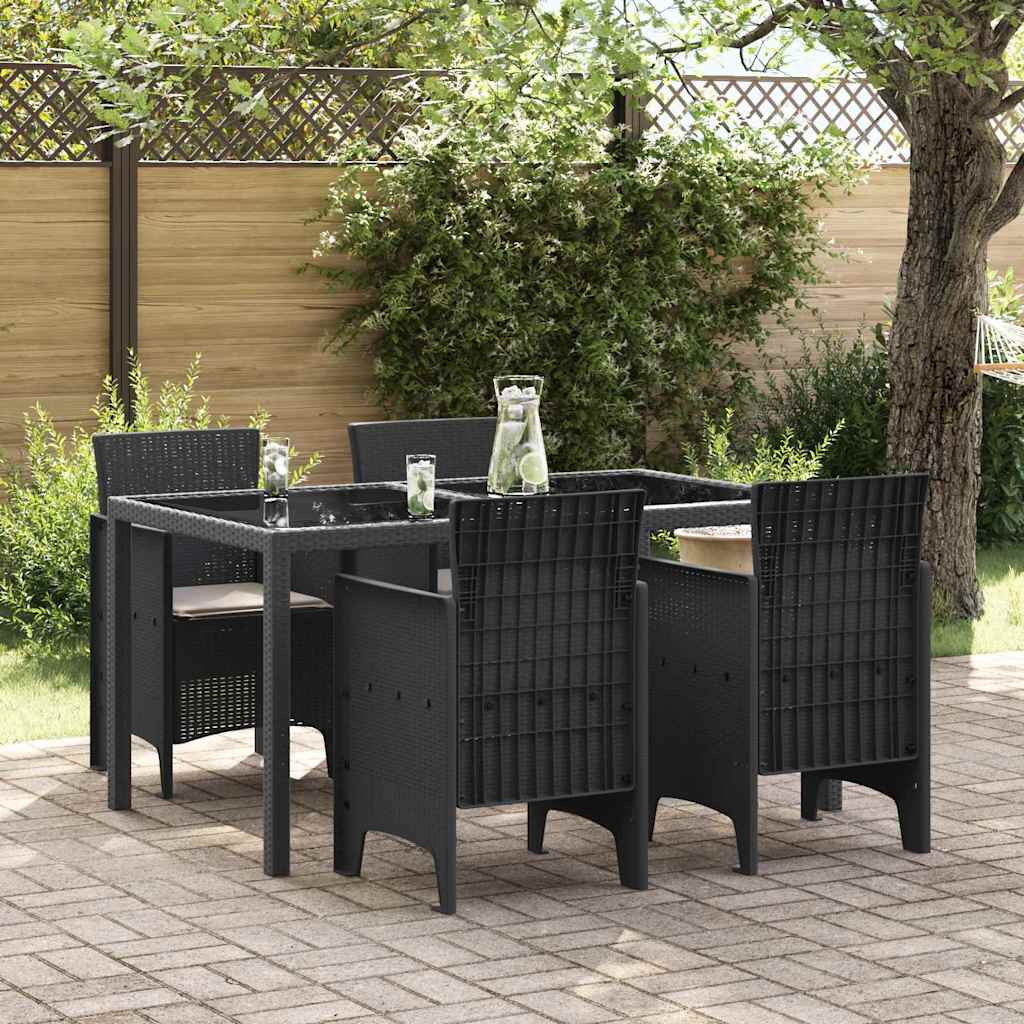 Gartenstuhl 4 pcs Anthrazit 53 x 49 x 85 cm PP