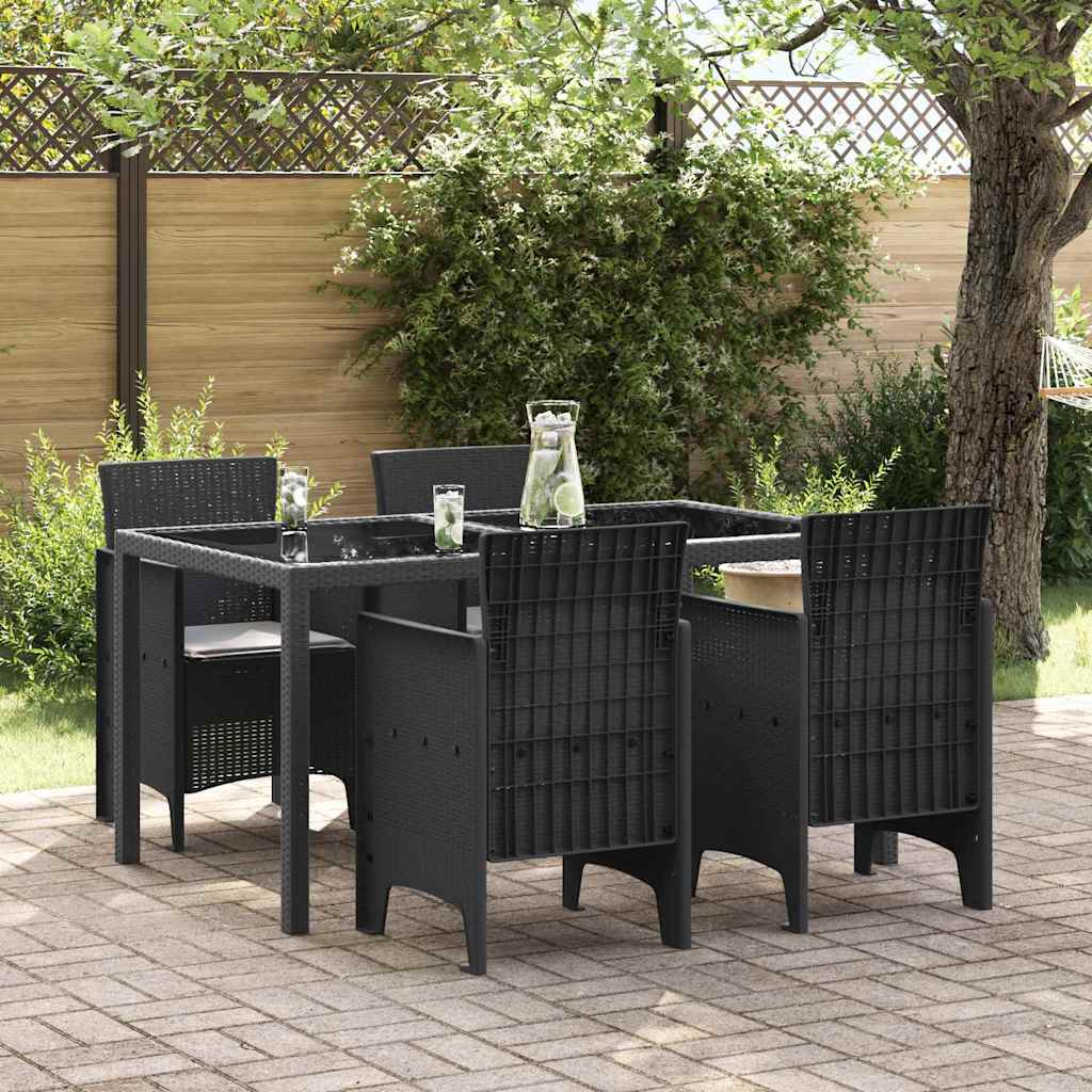 Gartenstuhl 4 pcs Anthrazit 53 x 49 x 85 cm PP