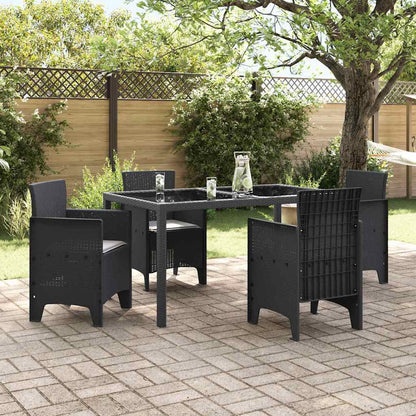 Gartenstuhl 4 pcs Anthrazit 53 x 49 x 85 cm PP