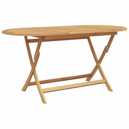 Garten Essgruppe 5 pcs Braun Teak-Massivholz