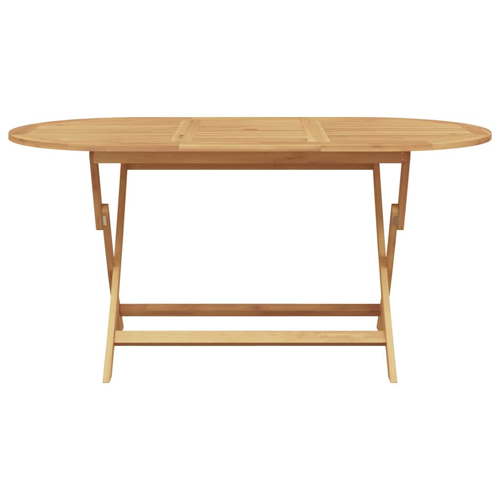 Garten Essgruppe 5 pcs Braun Teak-Massivholz