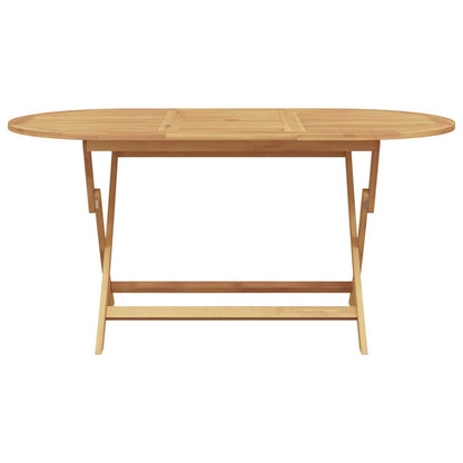 Garten Essgruppe 5 pcs Braun Teak-Massivholz