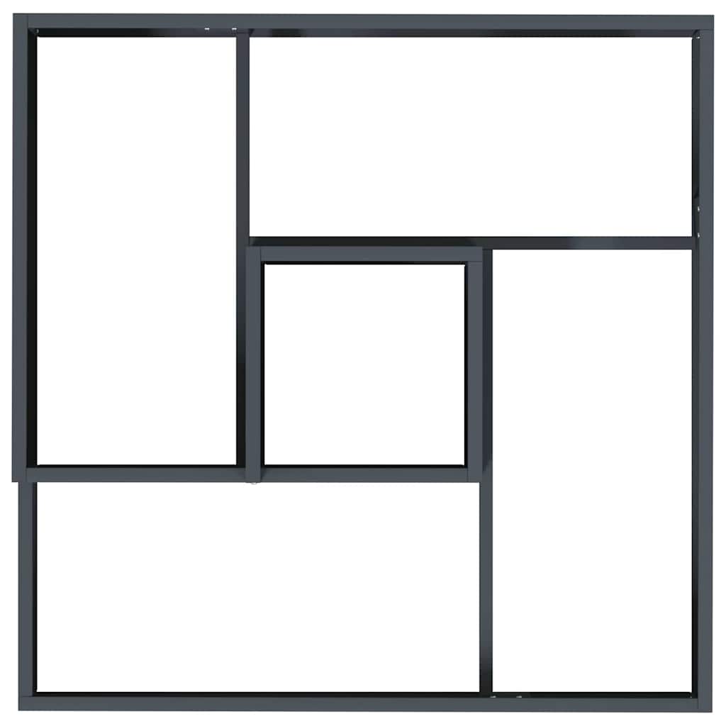 Gartenblumentopf Anthrazit 80 x 80 x 50 cm Kaltgewalzter Stahl