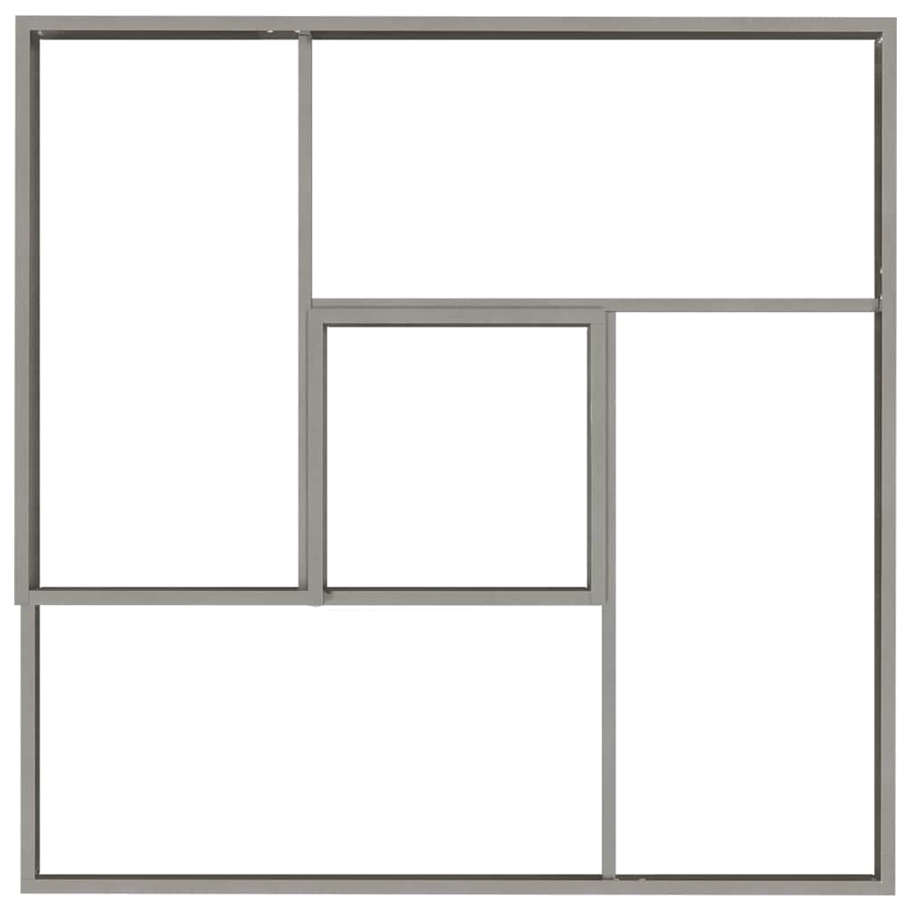 Gartenblumentopf Silber 100 x 100 x 50 cm Edelstahl