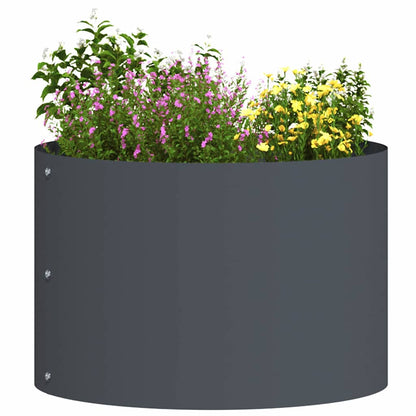 Gartenpflanzer 5 pcs Anthrazit 30 x 30 x 20 cm Stahl
