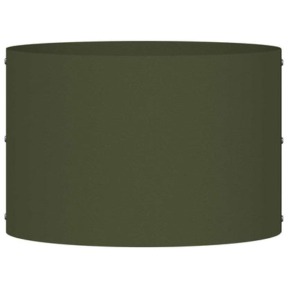 Gartenblumentopf Olivgrün 30 x 30 x 20 cm Stahl