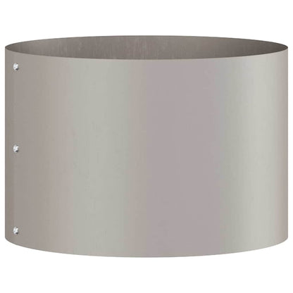 Gartenblumentopf Braun 30 x 30 x 20 cm Cortenstahl