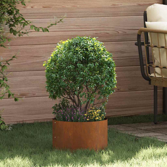 Gartenpflanzer 5 pcs Braun 30 x 30 x 20 cm Cortenstahl