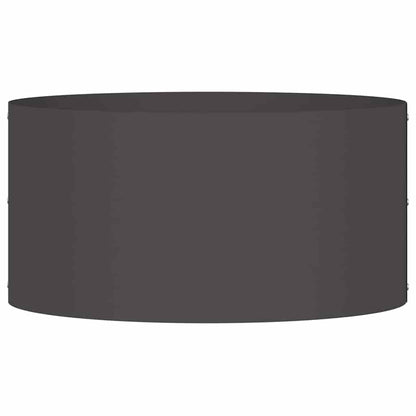 Gartenblumentopf Schwarz 40 x 40 x 20 cm Stahl