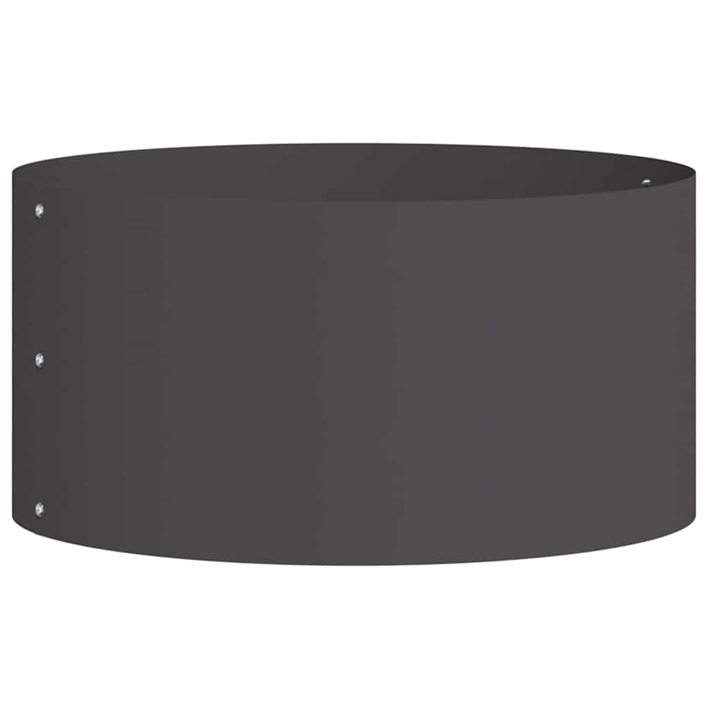 Garten 5 pcs Schwarz 40 x 40 x 20 cm Stahl