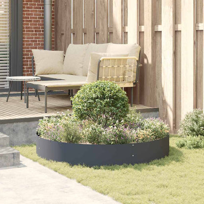 Garten 5 pcs Anthrazit 120 x 120 x 20 cm Stahl