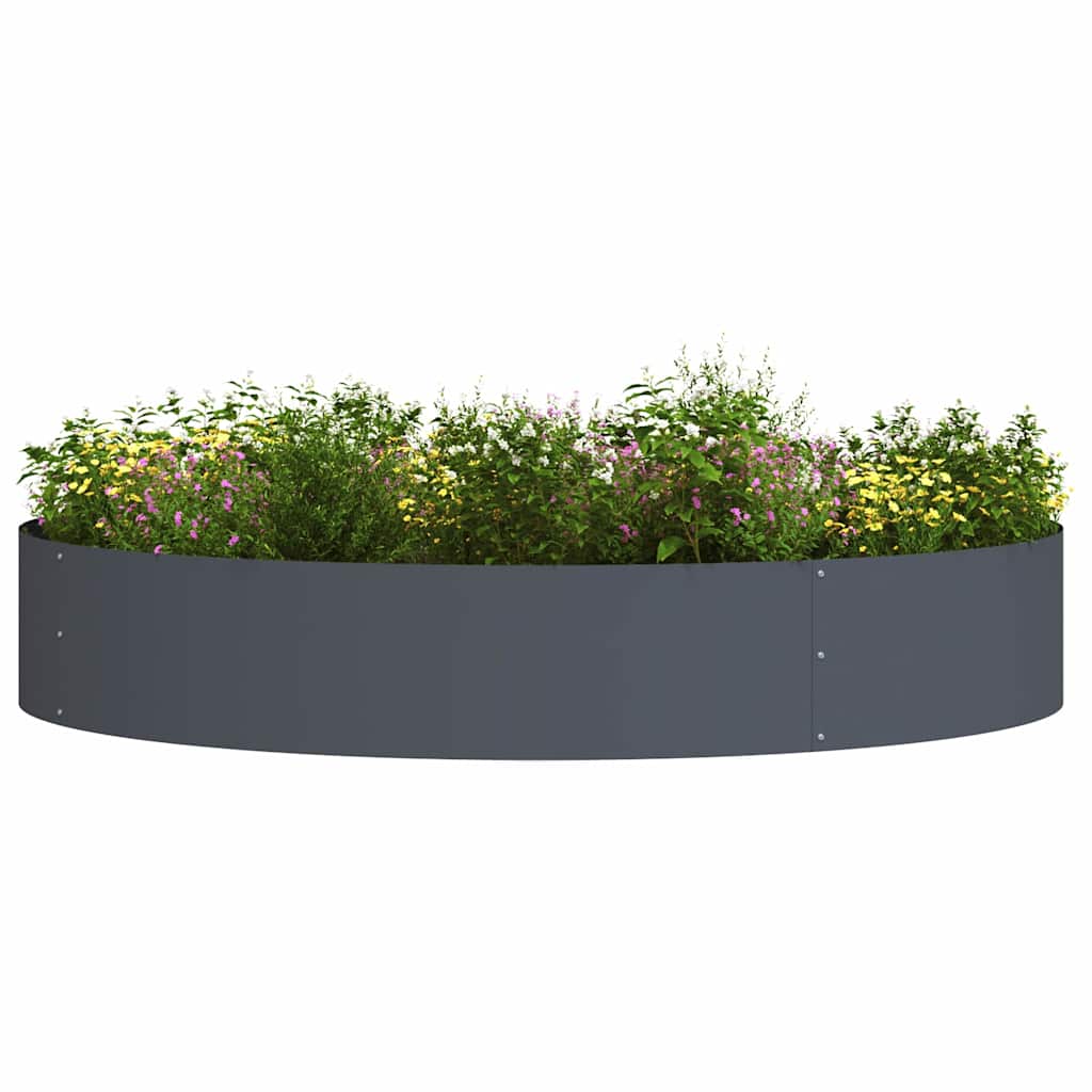 Garten 5 pcs Anthrazit 120 x 120 x 20 cm Stahl