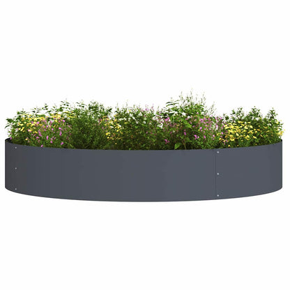 Garten 5 pcs Anthrazit 120 x 120 x 20 cm Stahl