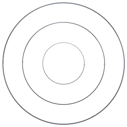 Gartenblumentopf Anthrazit 90 x 90 x 20 cm Stahl
