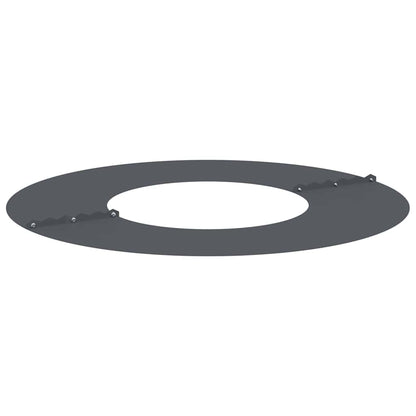Flache Baumringe 5 pcs Anthrazit Ø30 / 60 cm Stahl