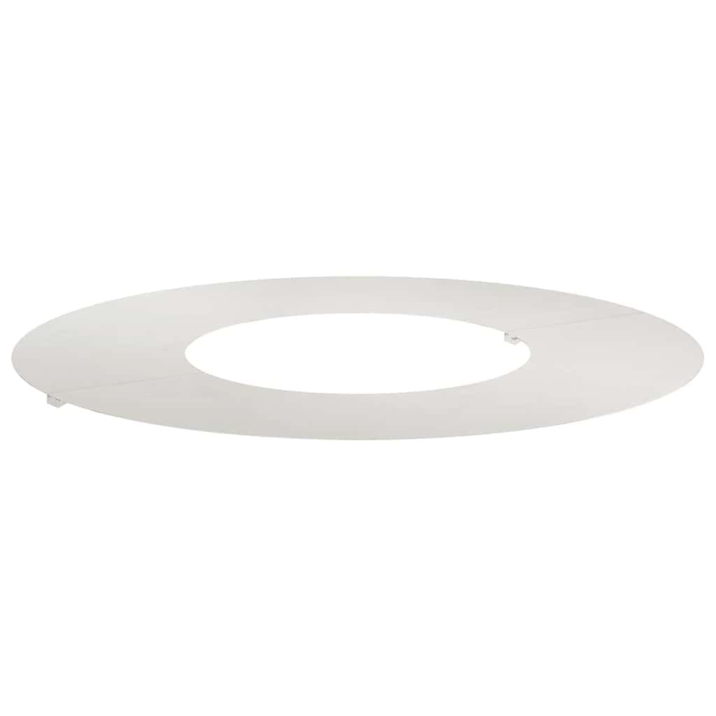 Flacher Baumring Silber Ø30 / 60 cm Edelstahl