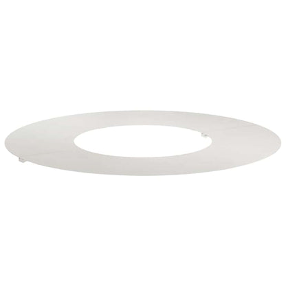 Flacher Baumring Silber Ø30 / 60 cm Edelstahl