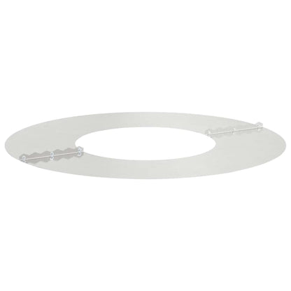 Flacher Baumring Silber Ø30 / 60 cm Edelstahl