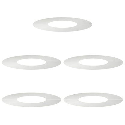 Flache Baumringe 5 pcs Silber Ø30 / 60 cm Edelstahl