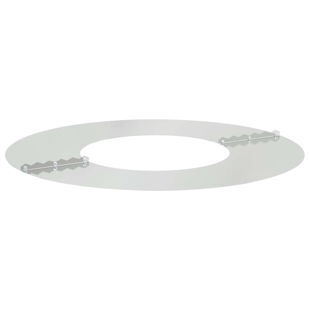 Flache Baumringe 5 pcs Silber Ø30 / 60 cm Verzinkter Stahl