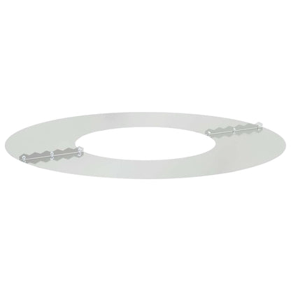 Flache Baumringe 5 pcs Silber Ø30 / 60 cm Verzinkter Stahl