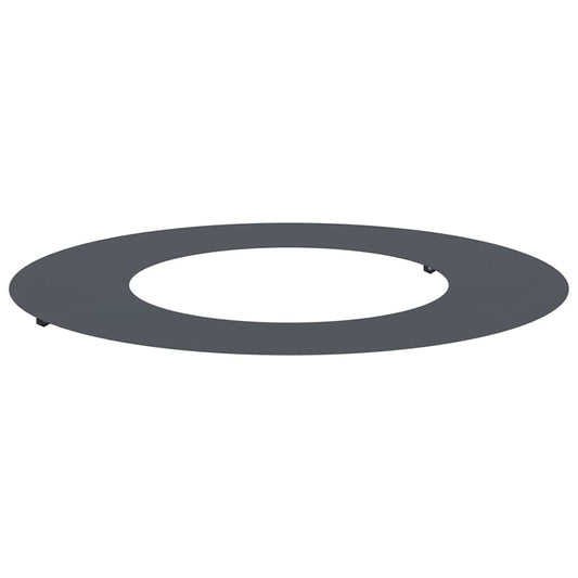 Flacher Baumring Anthrazit Ø40 / 70 cm Stahl
