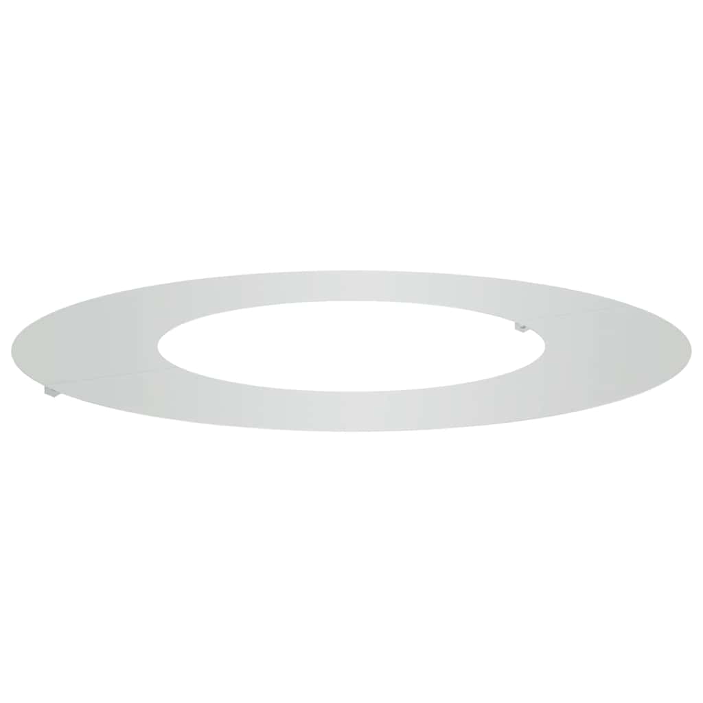Flacher Baumring Silber Ø40 / 70 cm Verzinkter Stahl