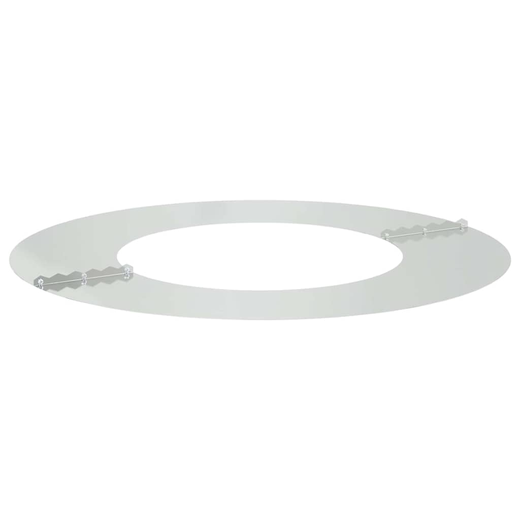 Flacher Baumring Silber Ø40 / 70 cm Verzinkter Stahl