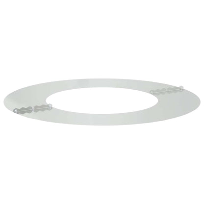 Flacher Baumring Silber Ø40 / 70 cm Verzinkter Stahl