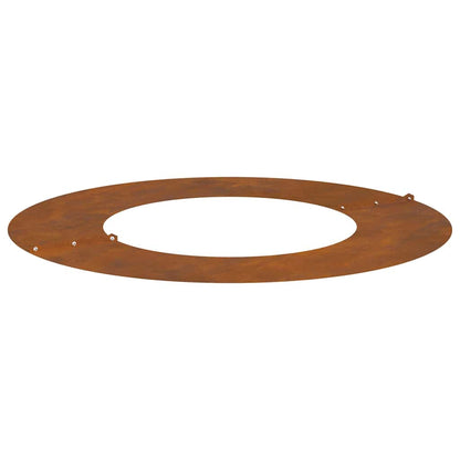 Flache Baumringe 5 pcs Braun Ø40 / 70 cm
