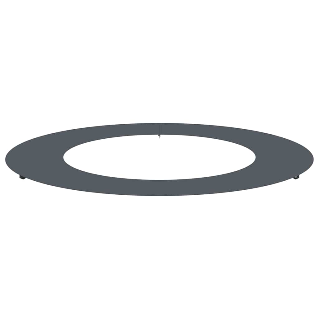 Flacher Baumring Anthrazit Ø50 / 80 cm Stahl