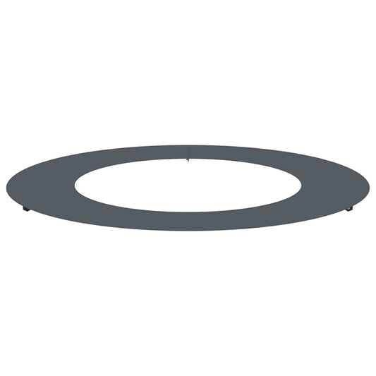 Flacher Baumring Anthrazit Ø50 / 80 cm Stahl