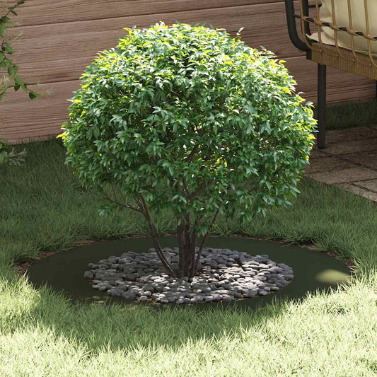 Flache Baumringe 5 pcs Olivgrün Ø30 / 60 cm Stahl
