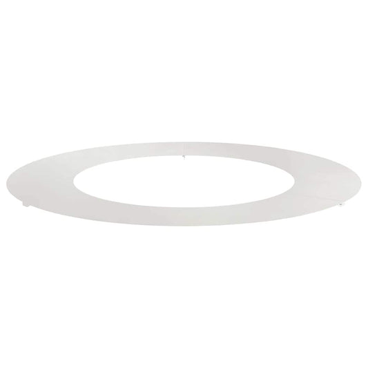 Flacher Baumring Silber Ø50 / 80 cm Edelstahl