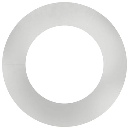 Flacher Baumring Silber Ø50 / 80 cm Edelstahl