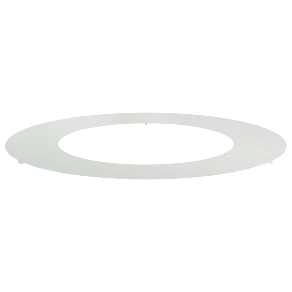 Flacher Baumring Silber Ø50 / 80 cm Verzinkter Stahl