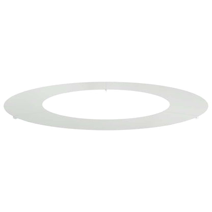 Flacher Baumring Silber Ø50 / 80 cm Verzinkter Stahl