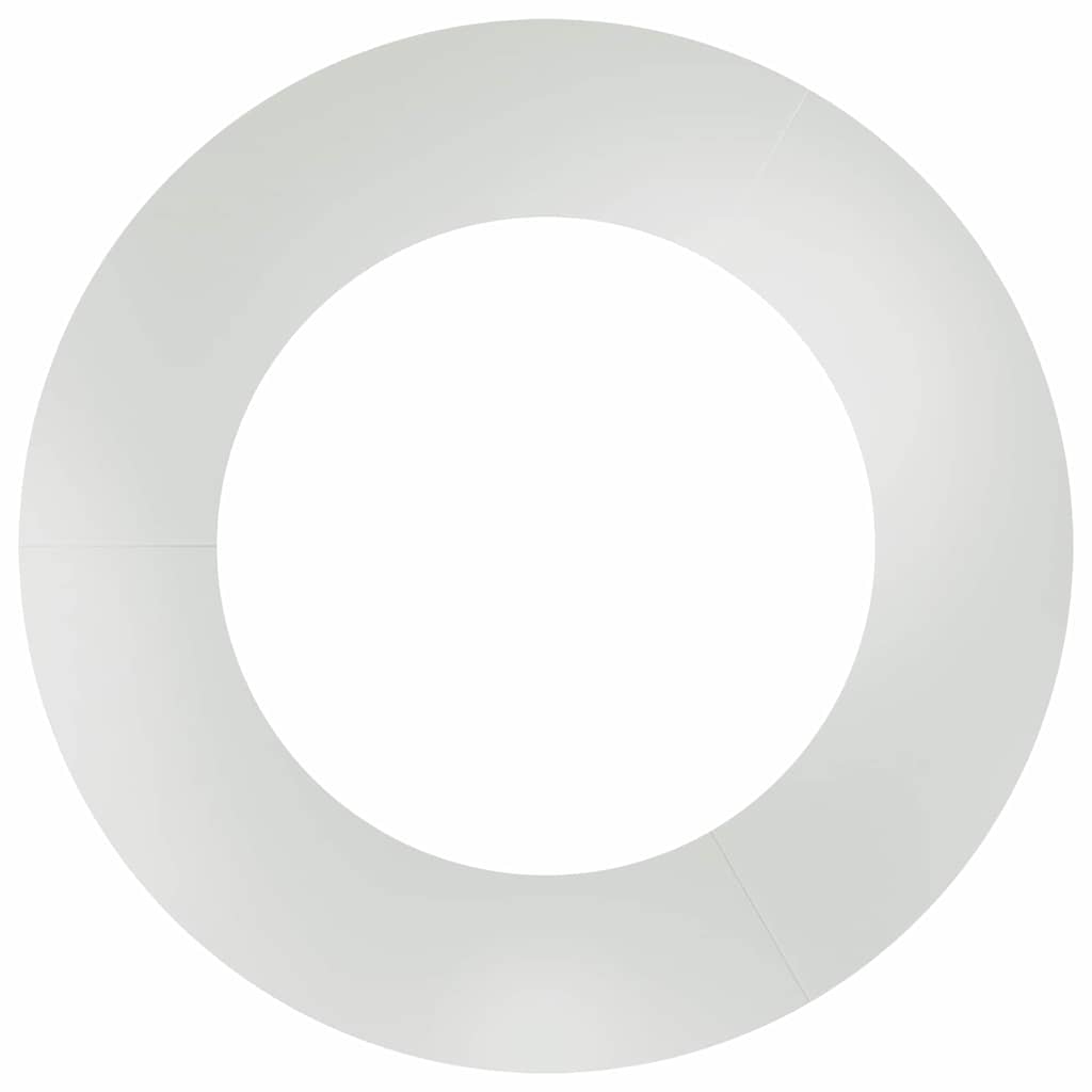 Flacher Baumring Silber Ø50 / 80 cm Verzinkter Stahl