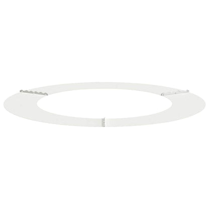Flache Baumringe 5 pcs Weiß Ø60 / 90 cm Stahl