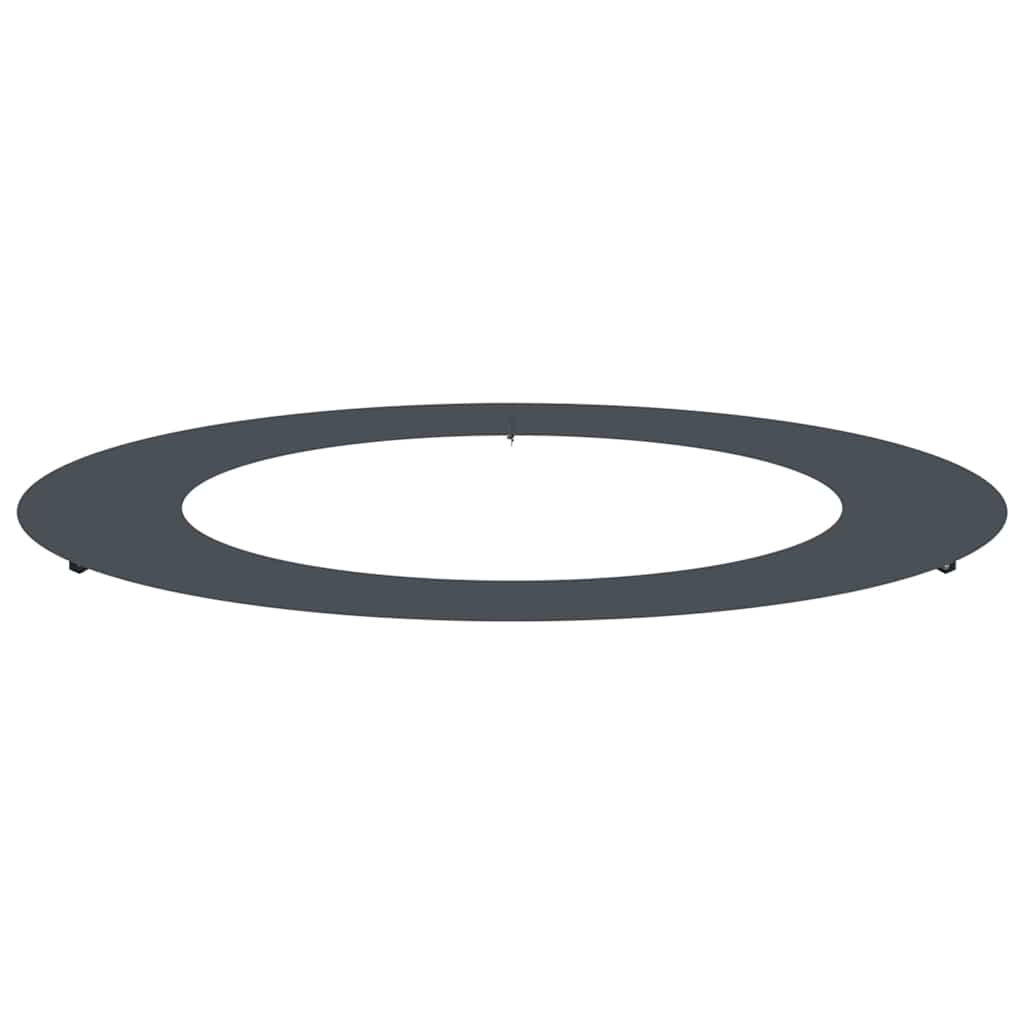 Flacher Baumring Anthrazit Ø60 / 90 cm Stahl