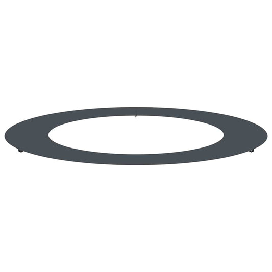 Flacher Baumring Anthrazit Ø60 / 90 cm Stahl