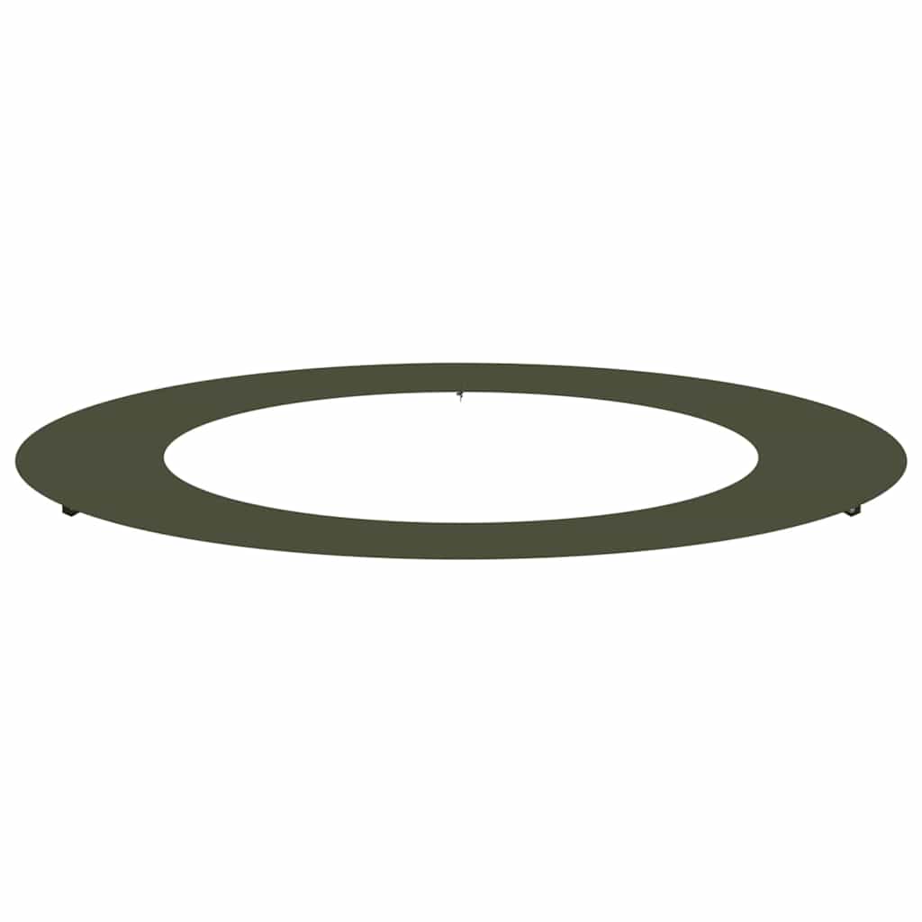 Flacher Baumring Olivgrün Ø60 / 90 cm Stahl