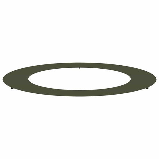 Flacher Baumring Olivgrün Ø60 / 90 cm Stahl