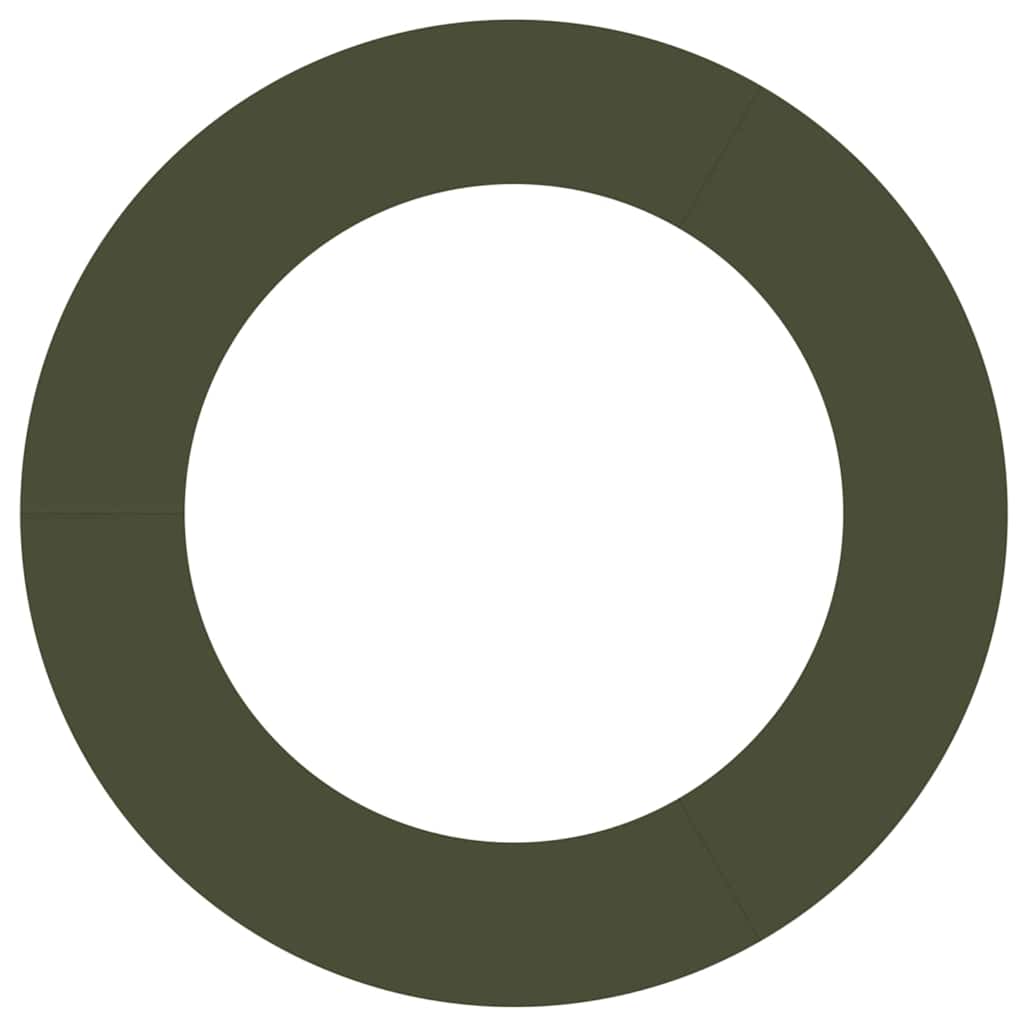 Flacher Baumring Olivgrün Ø60 / 90 cm Stahl