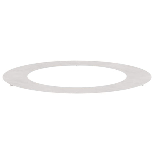 Flacher Baumring Silber Ø60 / 90 cm Edelstahl