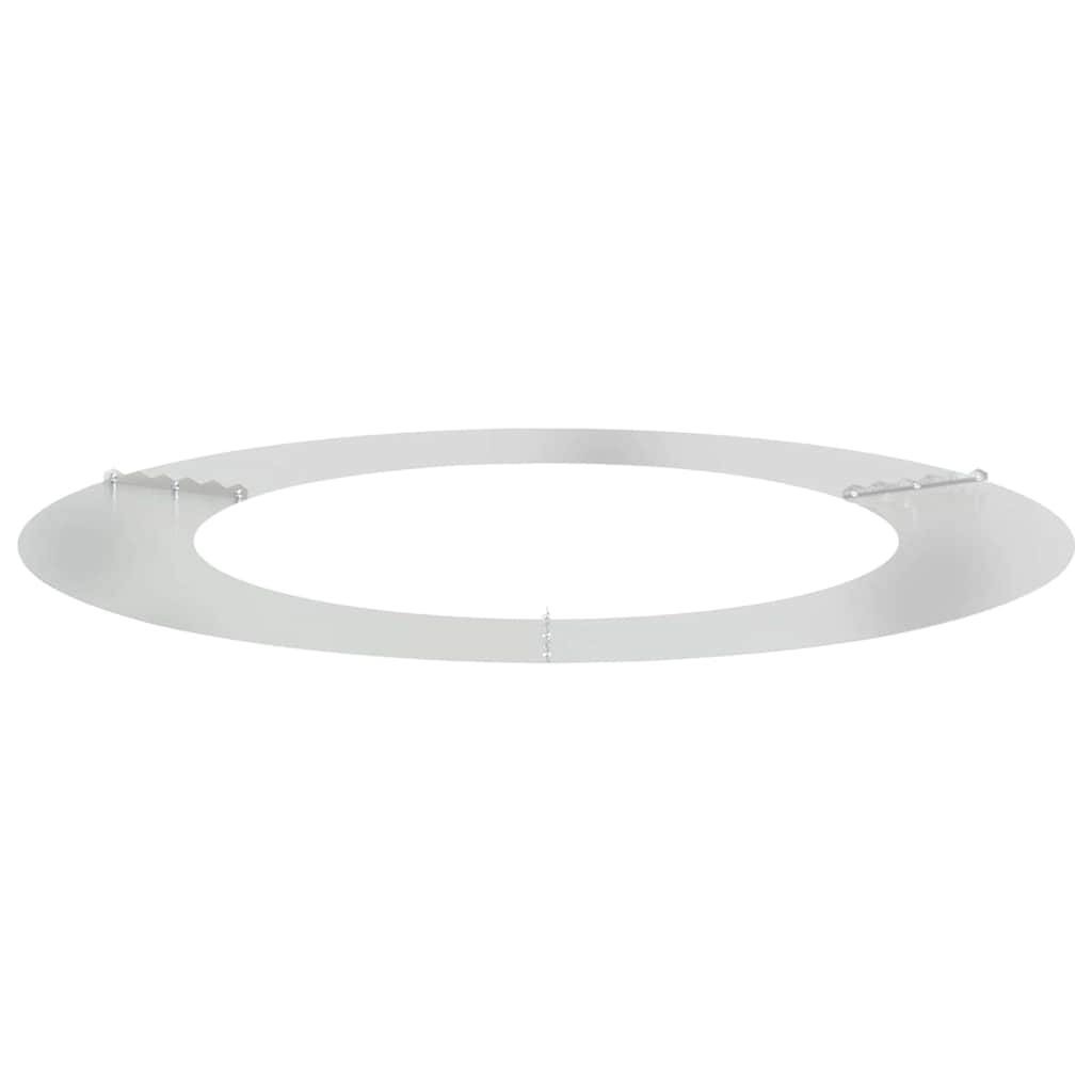 Flache Baumringe 5 pcs Silber Ø30 / 60 cm Verzinkter Stahl