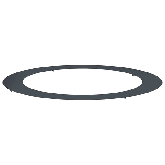 Flacher Baumring Anthrazit Ø90 / 120 cm Stahl